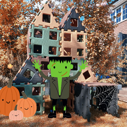 XL Polydron Haunted House