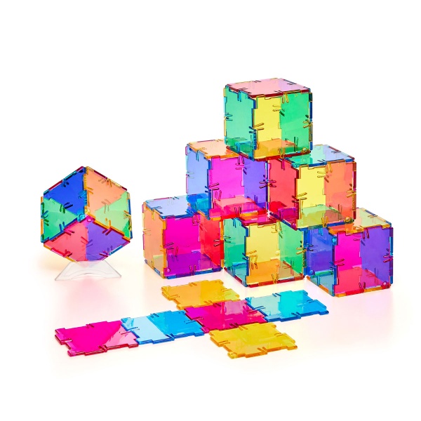 Original Crystal Polydron CMY Set