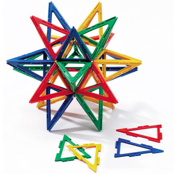 Polydron Frameworks 80 Isosceles Triangles