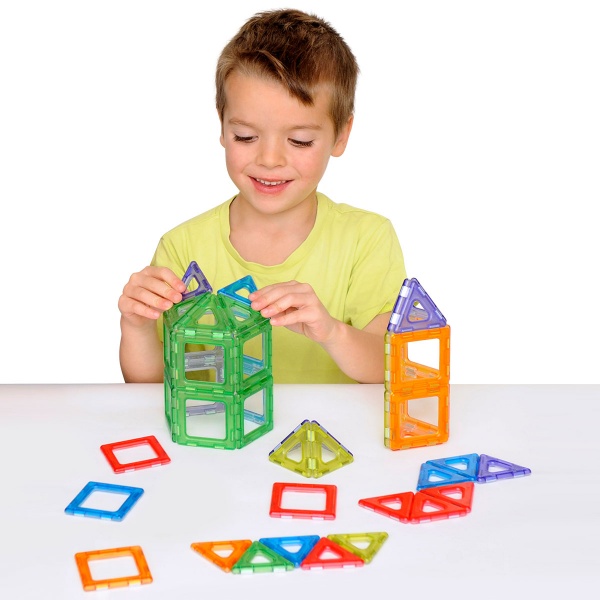Magnetic Polydron Extra Shapes Set