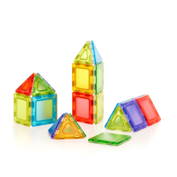 Translucent Solid Magnetic Polydron Starter Set