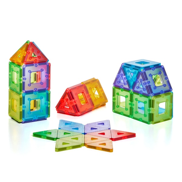 Translucent Polydron KinderMag Starter Set