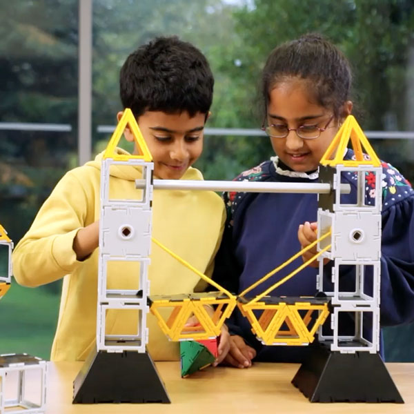 Original Polydron Bridges Class Set